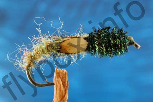 Fish4Flies Olive Emerger Buzzer